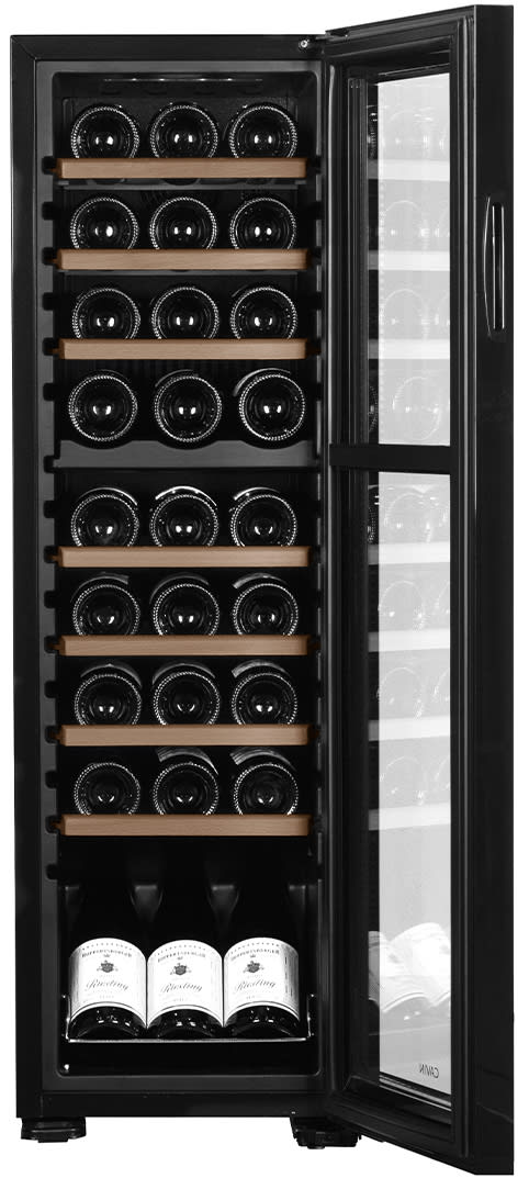 Cavin Northern Collection 27 Black - Freistehender Weinkühlschrank