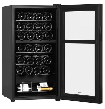 Cavin Northern Collection 28 Black - Freistehender Weinkühlschrank