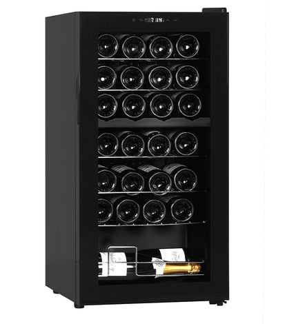 Cavin Northern Collection 28 Black - Freistehender Weinkühlschrank