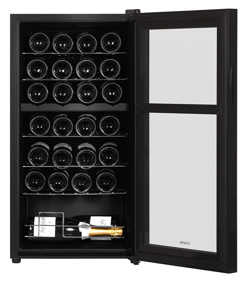 Cavin Northern Collection 28 Black - Freistehender Weinkühlschrank