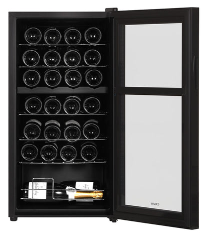 Cavin Northern Collection 28 Black - Freistehender Weinkühlschrank