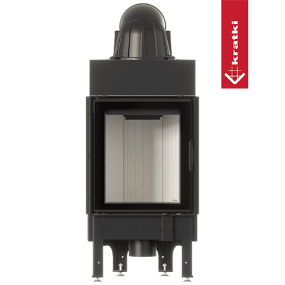 Kratki Kamineinsatz aus Stahl KRATKI NADIA 7 kW Ø 200