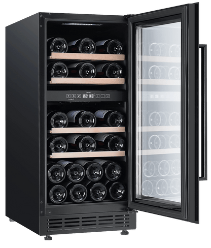 Cavin Arctic Collection 40D Fullglass Black - Unterbau-Weinkühlschrank