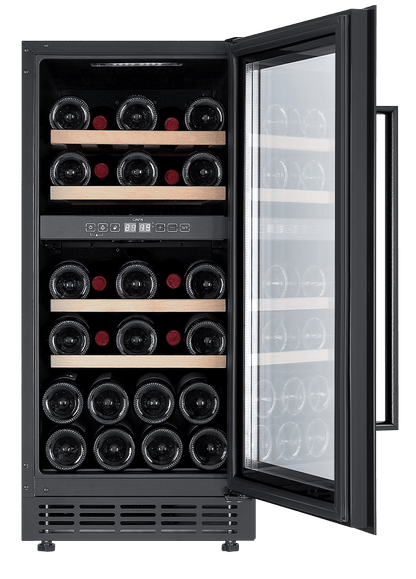 Cavin Arctic Collection 40D Fullglass Black - Unterbau-Weinkühlschrank