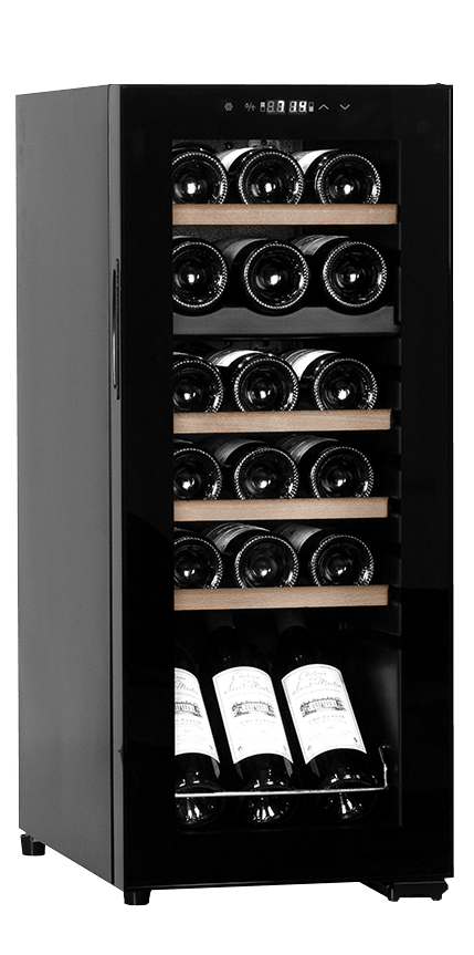 Cavin Northern Collection 18 Black - Freistehender Weinkühlschrank