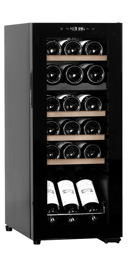 Cavin Northern Collection 18 Black - Freistehender Weinkühlschrank
