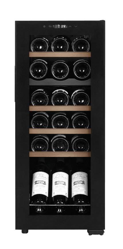Cavin Northern Collection 18 Black - Freistehender Weinkühlschrank