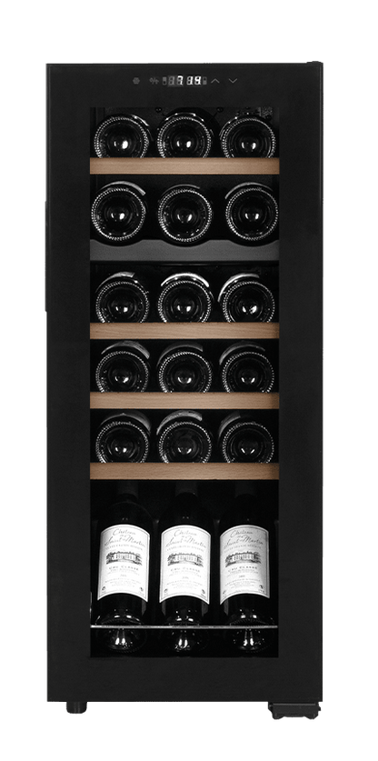 Cavin Northern Collection 18 Black - Freistehender Weinkühlschrank