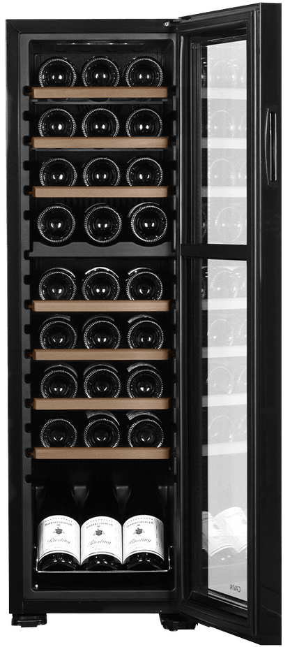 Cavin Northern Collection 27 Black - Freistehender Weinkühlschrank
