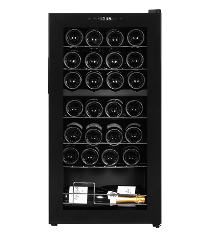 Cavin Northern Collection 28 Black - Freistehender Weinkühlschrank