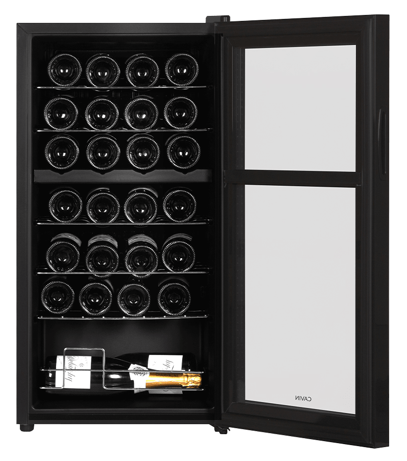 Cavin Northern Collection 28 Black - Freistehender Weinkühlschrank
