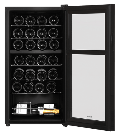 Cavin Northern Collection 28 Black - Freistehender Weinkühlschrank