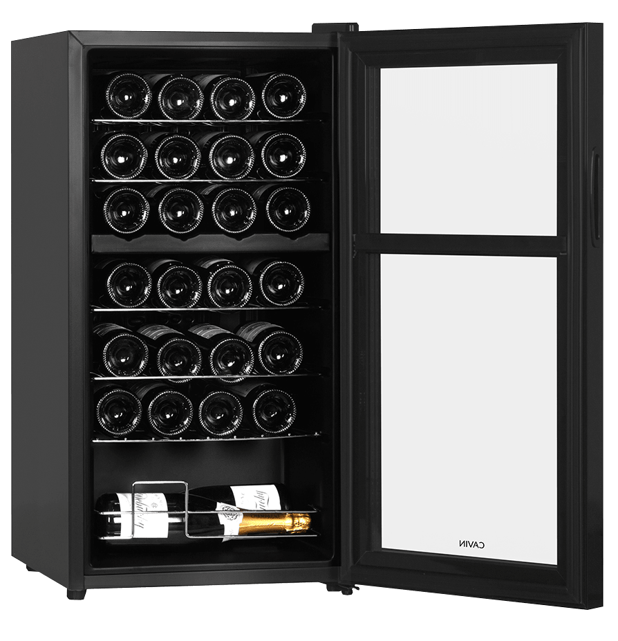 Cavin Northern Collection 28 Black - Freistehender Weinkühlschrank