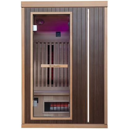 Dewello Infrarotkabine MELVILLE 130x105 Dual-Therm bei TroniTechnik