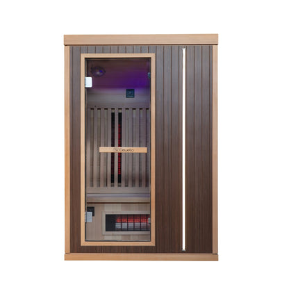 Dewello Infrarotkabine MELVILLE 130x105 Dual-Therm bei TroniTechnik