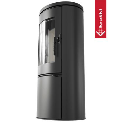Kratki Stahl-Gusseisen Kaminofen KRATKI AB Ø 150 8 kW