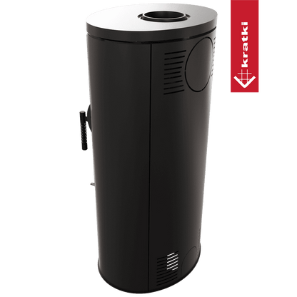 Kratki Stahl-Gusseisen Kaminofen KRATKI AB Ø 150 8 kW