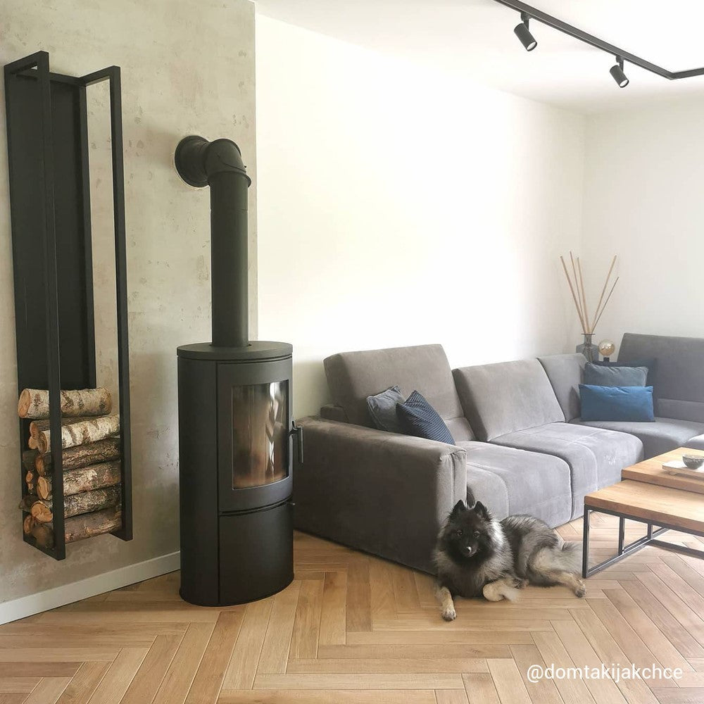 Kratki Stahl-Gusseisen Kaminofen KRATKI AB Ø 150 8 kW
