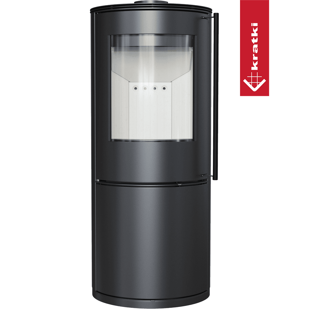Kratki Kaminofen aus Stahl KRATKI PICARD Ø 150 9 kW