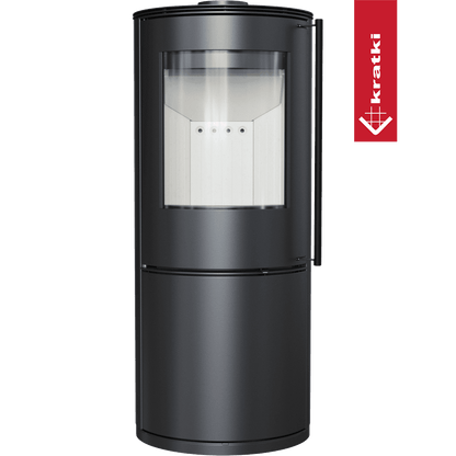 Kratki Kaminofen aus Stahl KRATKI PICARD Ø 150 9 kW