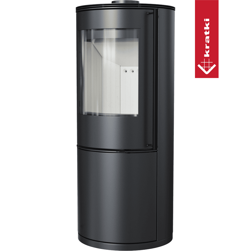 Kratki Kaminofen aus Stahl KRATKI PICARD Ø 150 9 kW