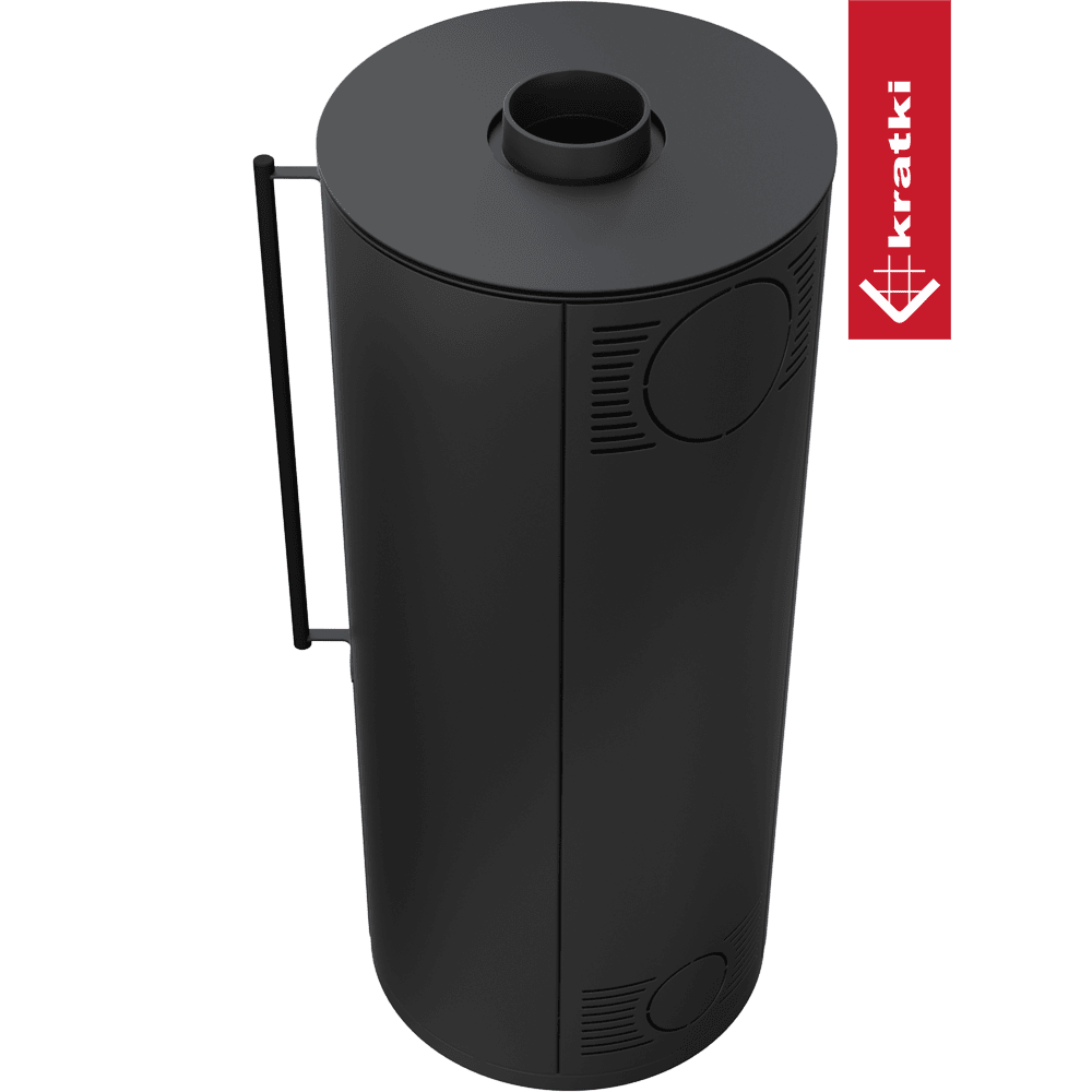 Kratki Kaminofen aus Stahl KRATKI PICARD Ø 150 9 kW