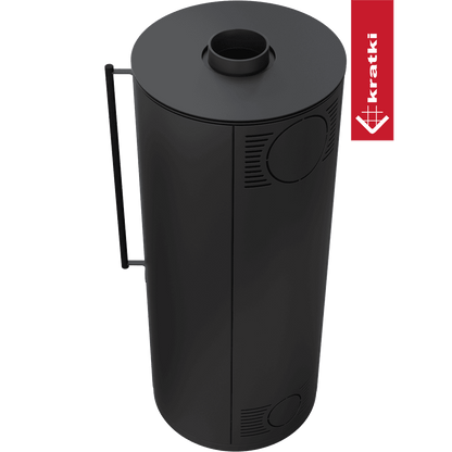 Kratki Kaminofen aus Stahl KRATKI PICARD Ø 150 9 kW