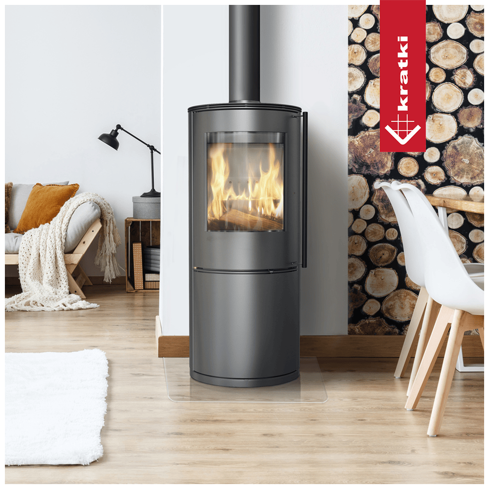 Kratki Kaminofen aus Stahl KRATKI PICARD Ø 150 9 kW