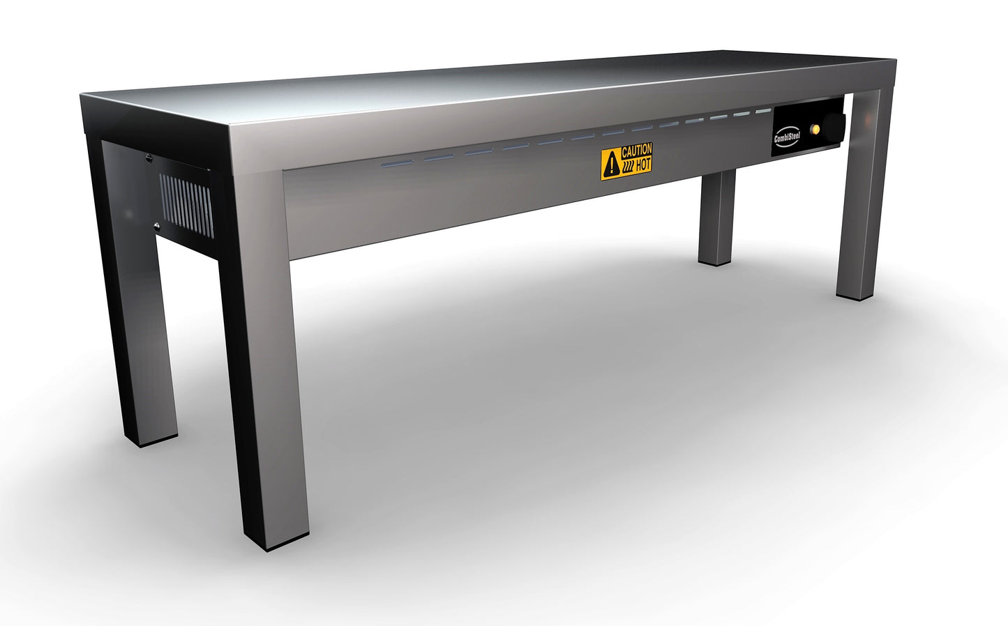 CombiSteel AUFSATZBORD KERAMISCH BEHEIZT 1 STUFIG 1000  3 HEATERS OF 250W