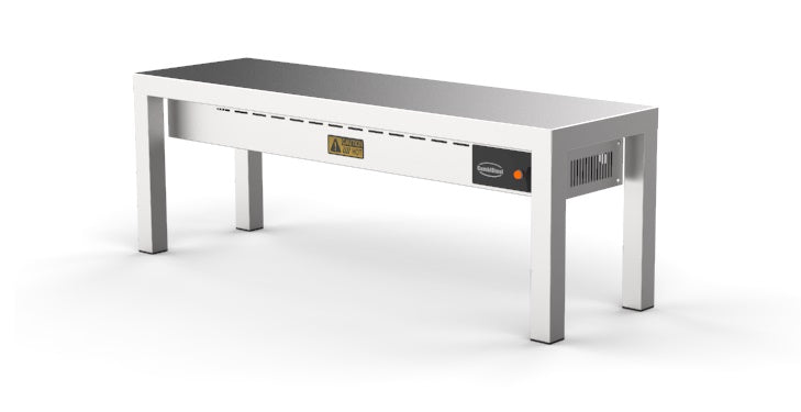 CombiSteel AUFSATZBORD KERAMISCH BEHEIZT 1 STUFIG 1000  3 HEATERS OF 250W