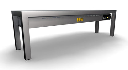 CombiSteel AUFSATZBORD KERAMISCH BEHEIZT 1 STUFIG 1200  3 HEATERS OF 250W