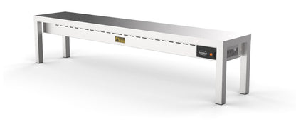 CombiSteel AUFSATZBORD KERAMISCH BEHEIZT 1 STUFIG 1600  4 HEATERS OF 250W