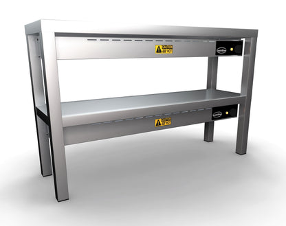 CombiSteel AUFSATZBORD KERAMISCH BEHEIZT 2 STUFIG 1000  6 HEATERS OF 250W