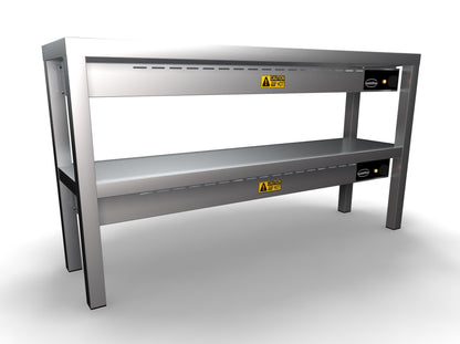 CombiSteel AUFSATZBORD KERAMISCH BEHEIZT 2 STUFIG 1200  6 HEATERS OF 250W