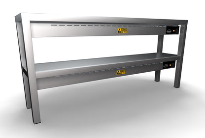 CombiSteel AUFSATZBORD KERAMISCH BEHEIZT 2 STUFIG 1400  8 HEATERS OF 250W