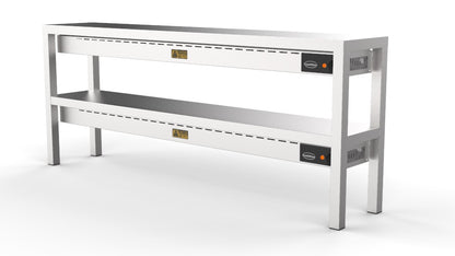 CombiSteel AUFSATZBORD KERAMISCH BEHEIZT 2 STUFIG 1600  8 HEATERS OF 250W