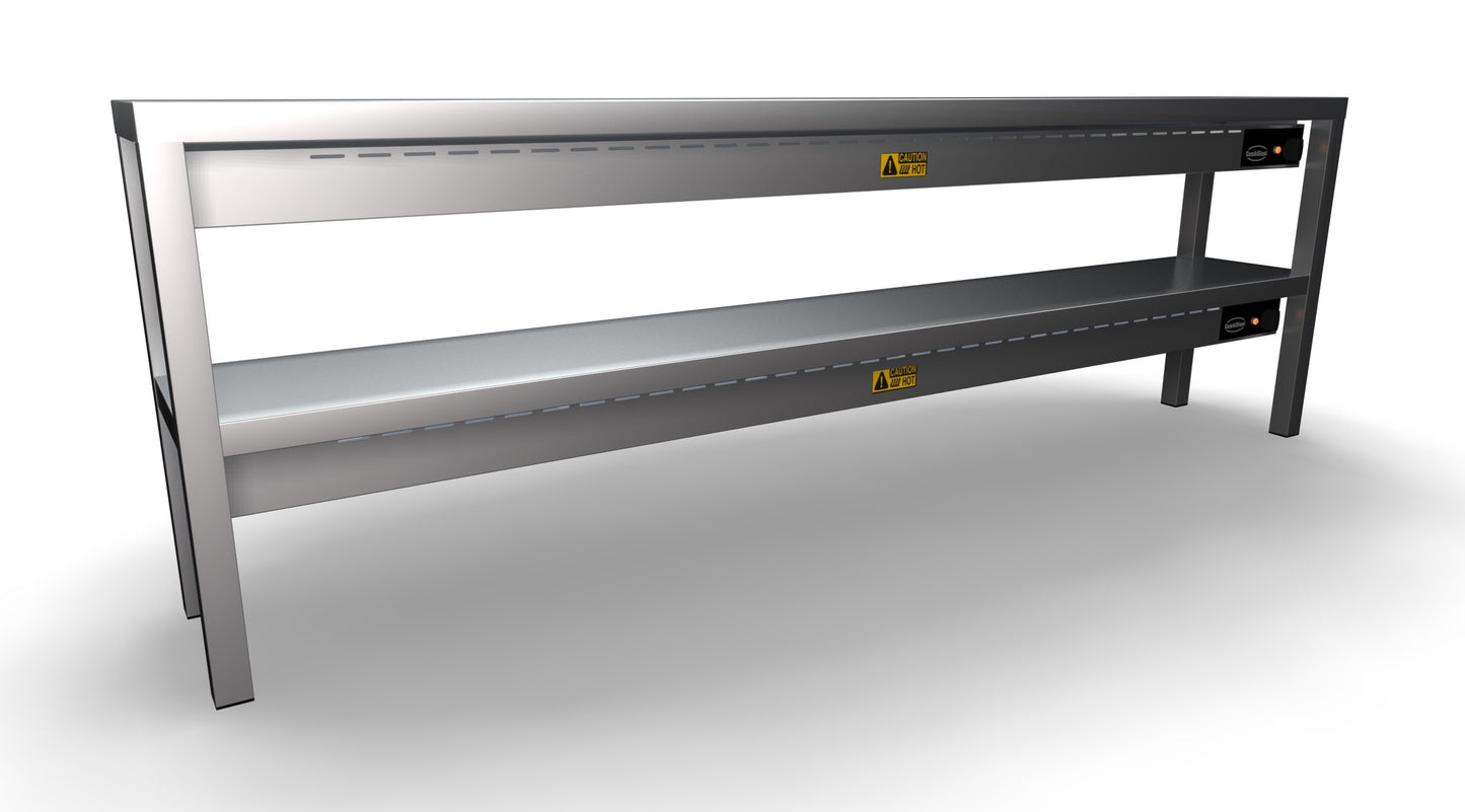 CombiSteel AUFSATZBORD KERAMISCH BEHEIZT 2 STUFIG 2000  12 HEATERS OF 250W