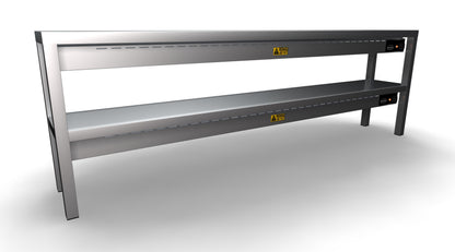 CombiSteel AUFSATZBORD KERAMISCH BEHEIZT 2 STUFIG 2000  12 HEATERS OF 250W