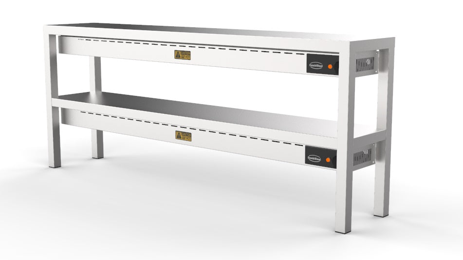 CombiSteel AUFSATZBORD KERAMISCH BEHEIZT 2 STUFIG 2000  12 HEATERS OF 250W