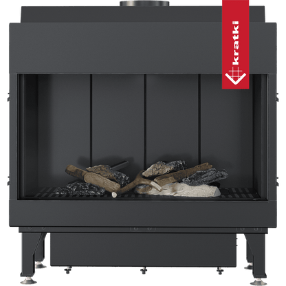 Kratki Gaskamin KRATKI LEO 70 Vorderseite Propan Butan ? 100/150 6,1 kW