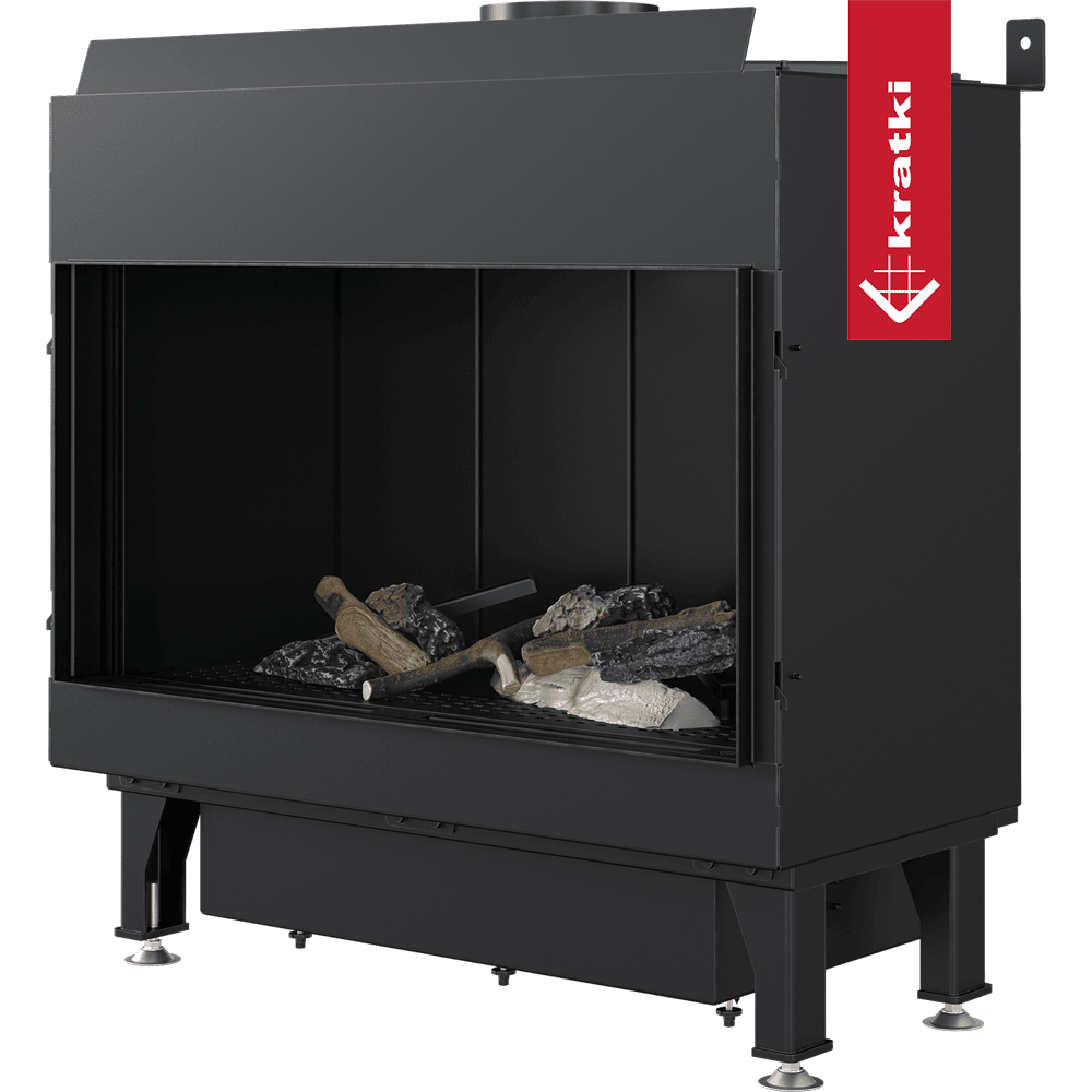 Kratki Gaskamin KRATKI LEO 70 Vorderseite Propan Butan ? 100/150 6,1 kW
