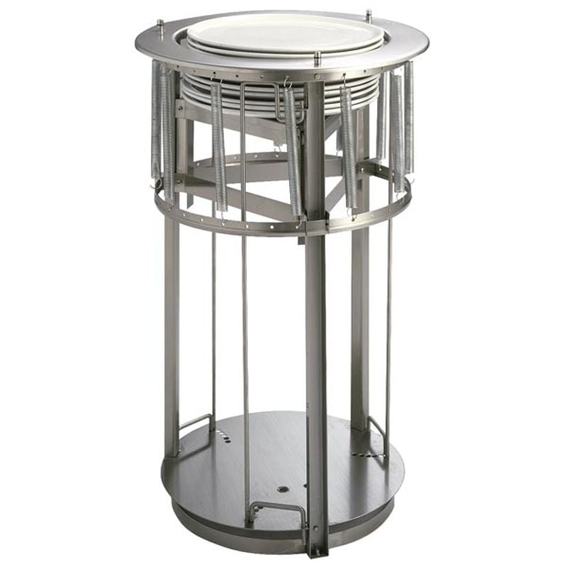 KBS Gastrotechnik Einbau Tellerspender neutral für Teller Ø 240-340 mm