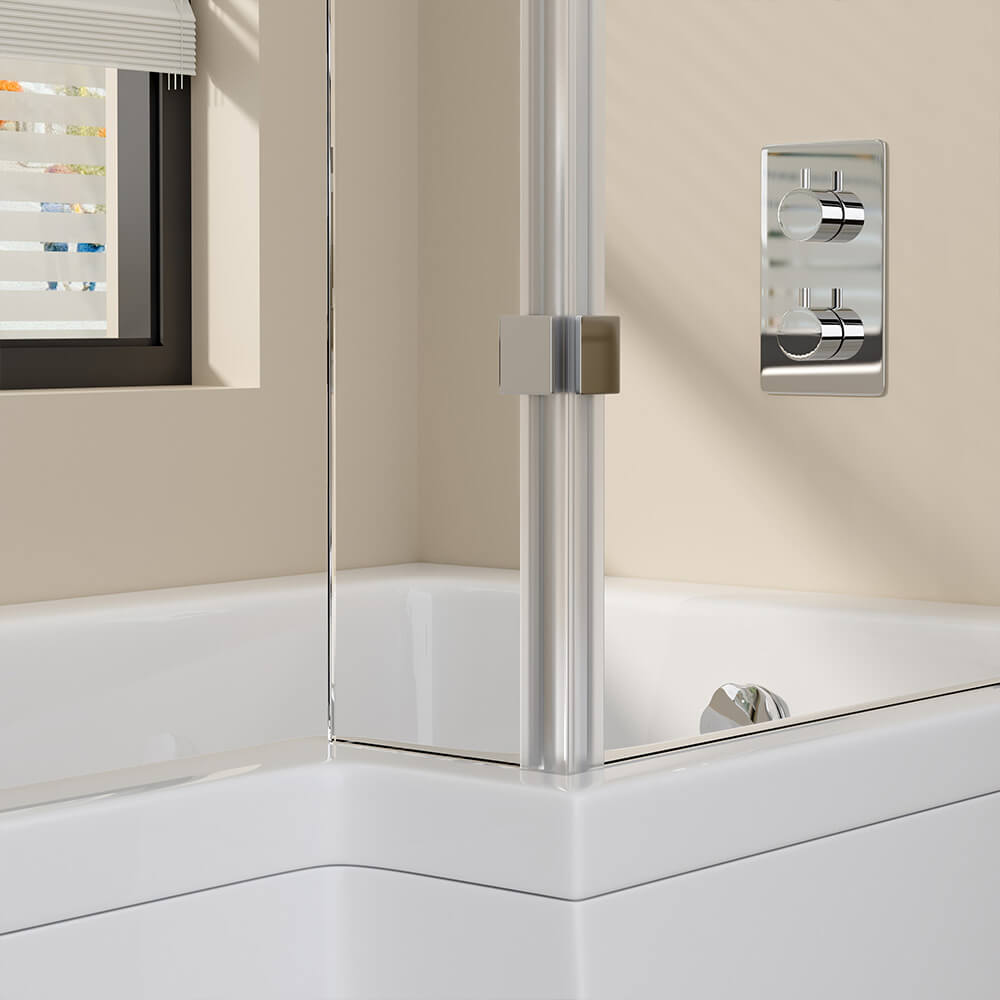 Home Deluxe Duschbadewanne ELARA - 170 x 85 cm Links