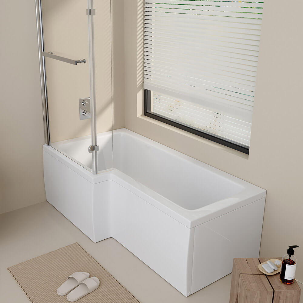 Home Deluxe Duschbadewanne ELARA - 170 x 85 cm Rechts