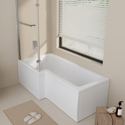 Home Deluxe Duschbadewanne ELARA - 170 x 85 cm Rechts