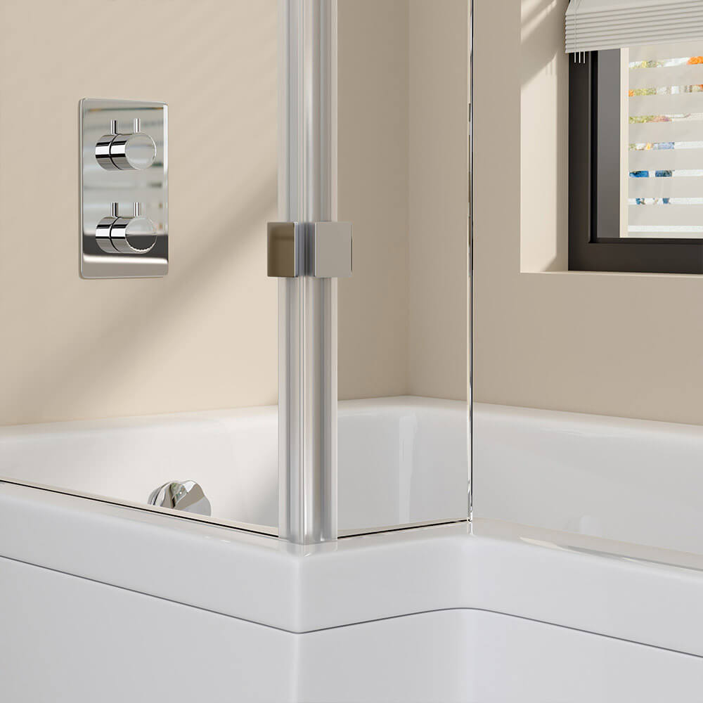 Home Deluxe Duschbadewanne ELARA - 170 x 85 cm Rechts