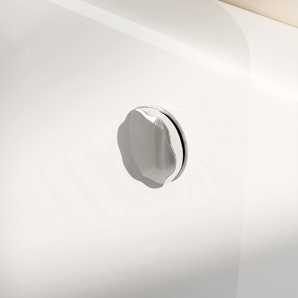 Home Deluxe Duschbadewanne ELARA - 170 x 85 cm Rechts