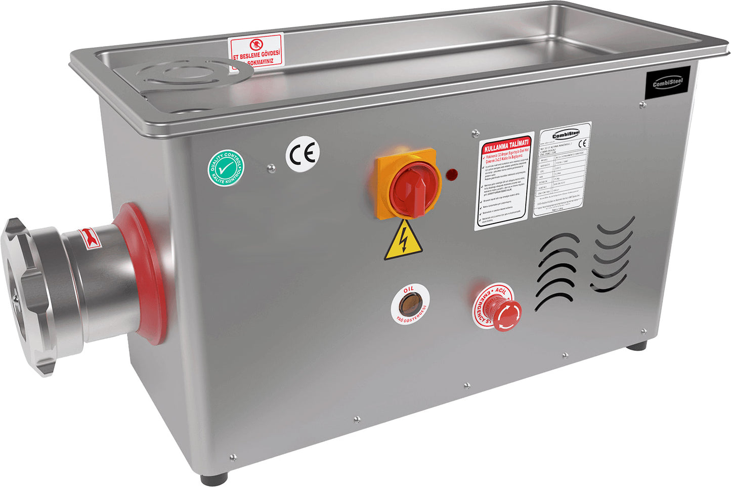 CombiSteel FLEISCHWOLF 32 - 750KG/H 230V - MIT FESTEM KOPF