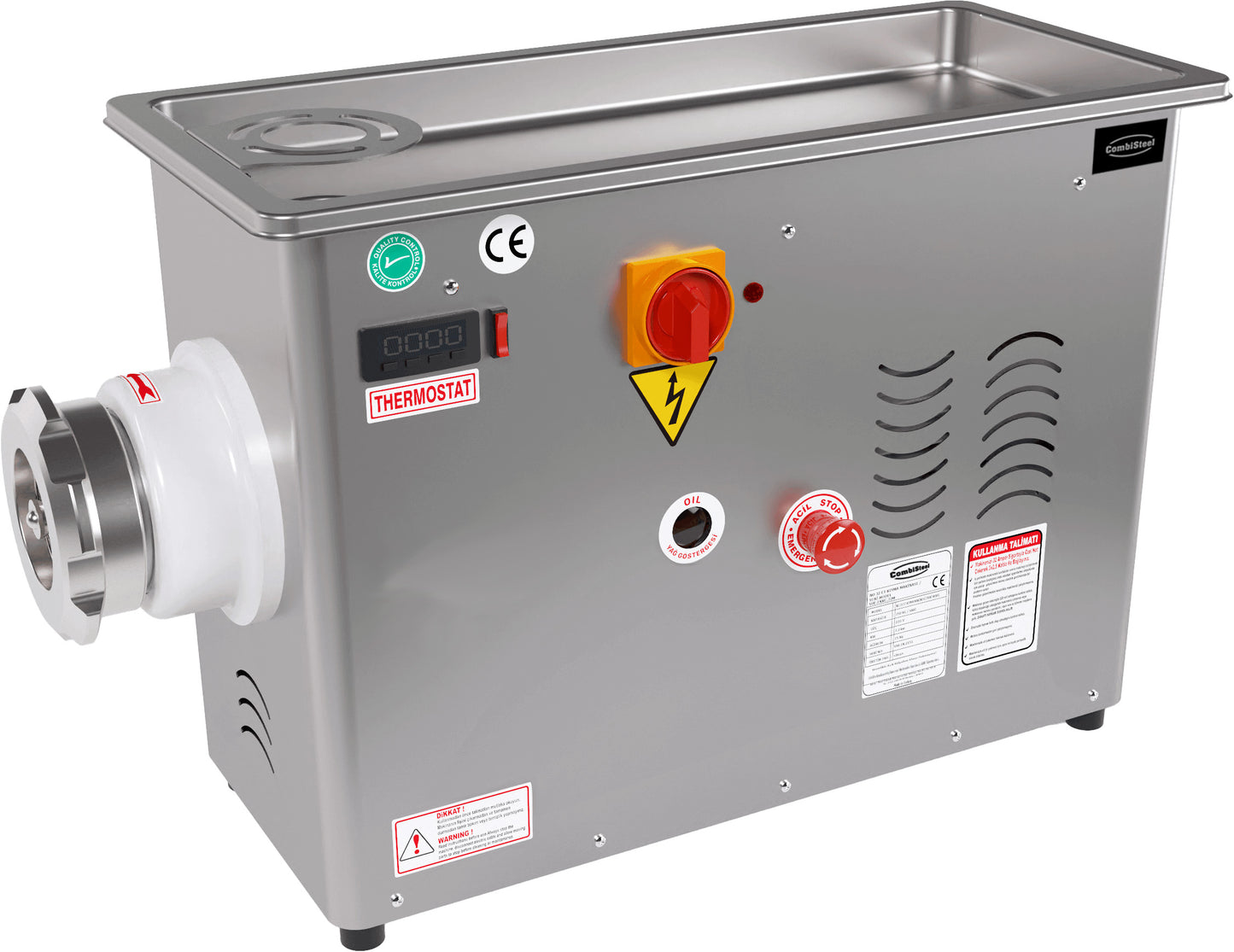 CombiSteel FLEISCHWOLF 32 - 750KG/H 400V - MIT FESTEM GEKÜHLTES KOPF
