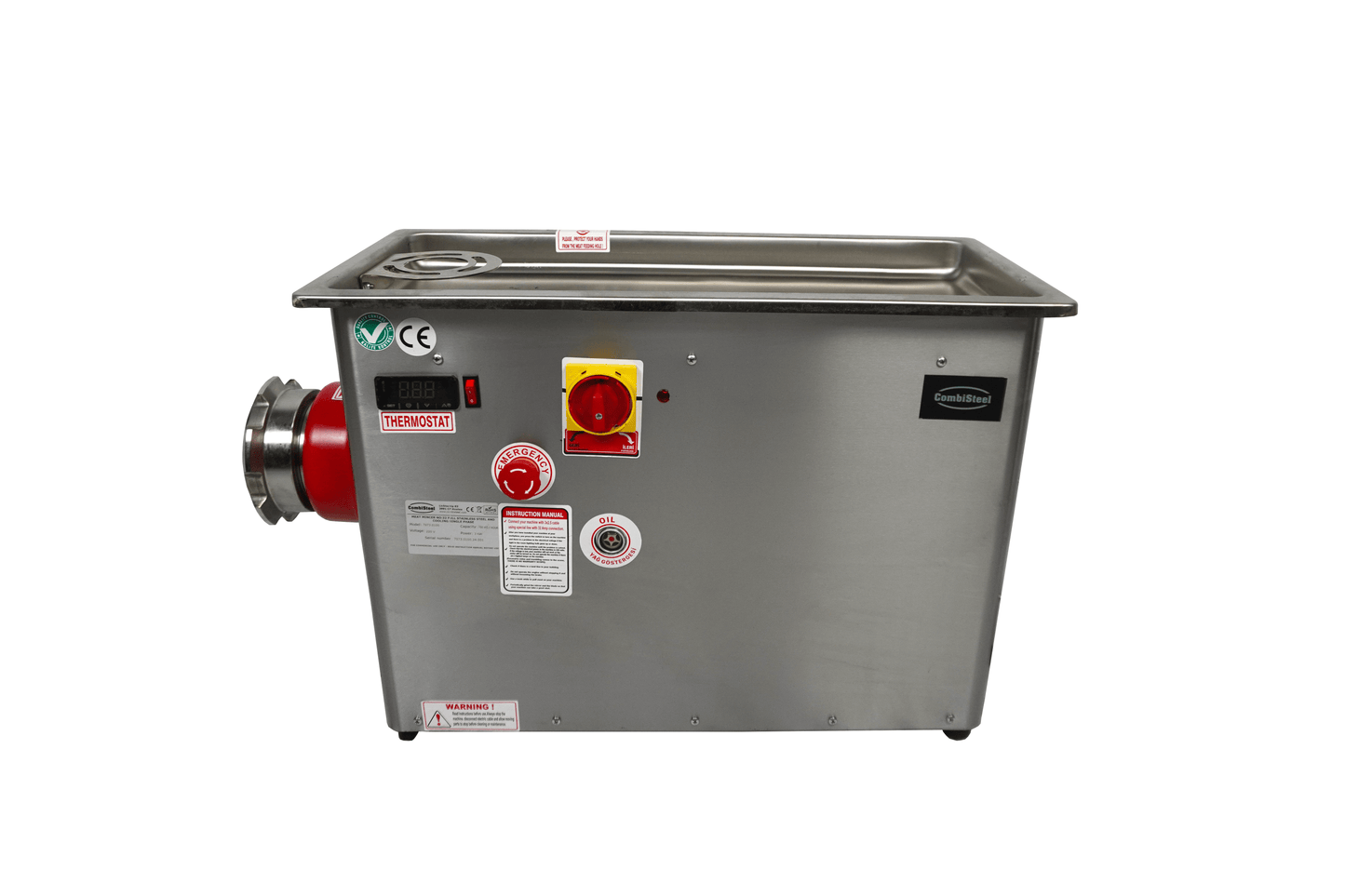 CombiSteel FLEISCHWOLF 22 - 450KG/H 230V - MIT FESTEM GEKÜHLTES KOPF